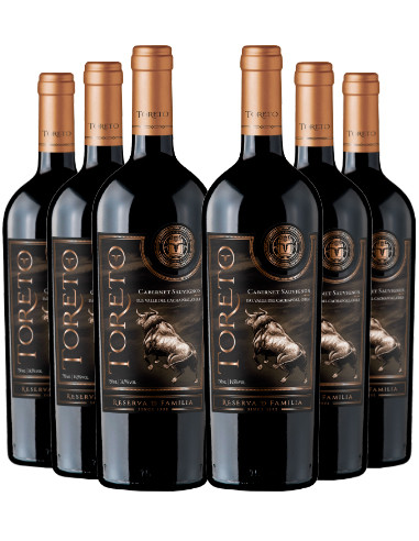 6 vinos Toreto Rva de Familia C....
