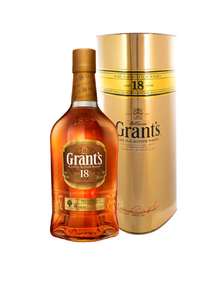 Grants, 18 años, Scotch Blended Whisky