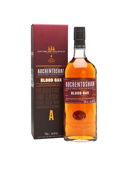 Auchentoshan Blood Oak (700ml 46%), Lowland Whisky